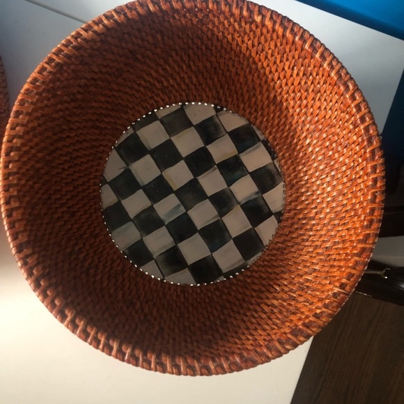 MacKenzie-Childs Other - Mackenzie Childs Catan and Black and White bowl